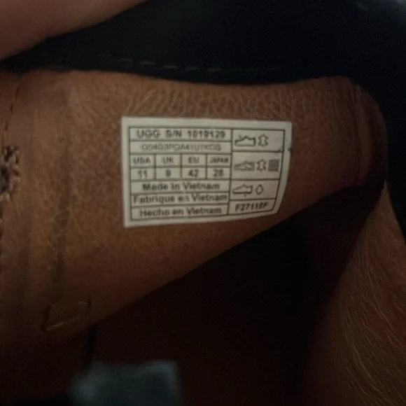 UGG Black Ankle Boots - Picture 8 of 8